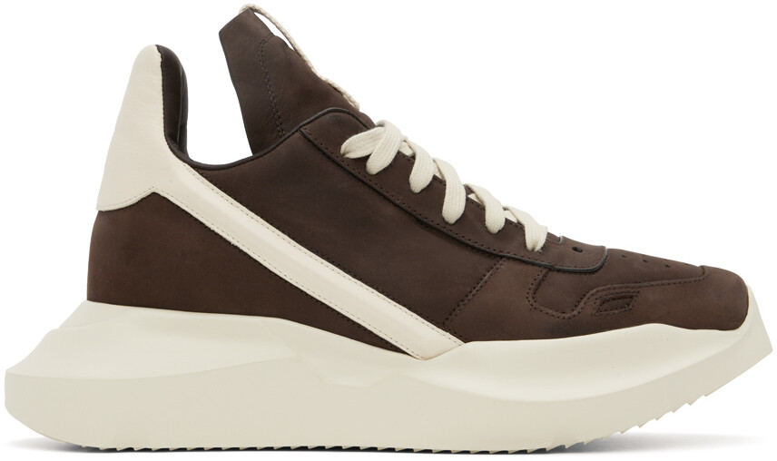 

Коричневые кроссовки Rick Owens Geth