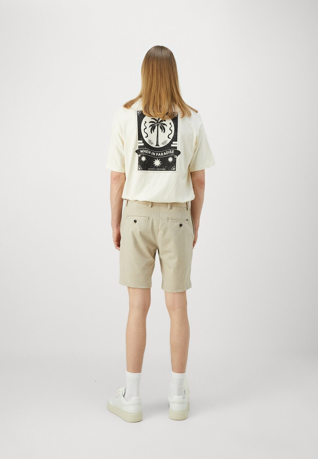 

Шорты Jpstcooper Jack & Jones, бежевый