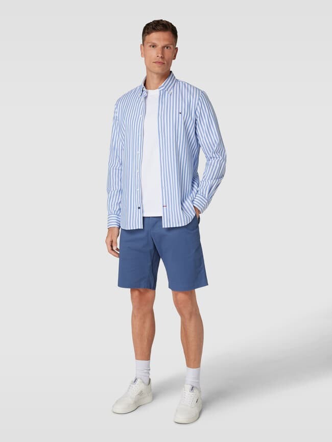

Шорты-чиносы с боковыми карманами модель "HARLEM" Tommy Hilfiger, джинс