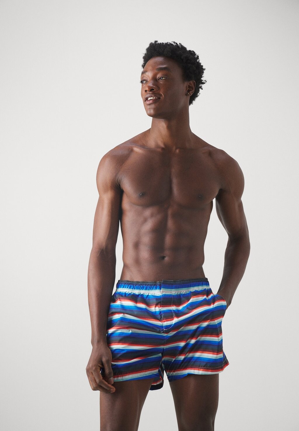 

Шорты для плавания MEDIUM LENGTH Missoni, цвет blue/orange