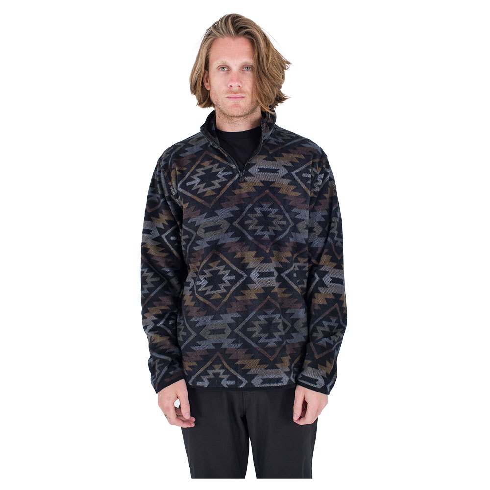 

Толстовка Hurley Mesa Windchill Half Zip, коричневый