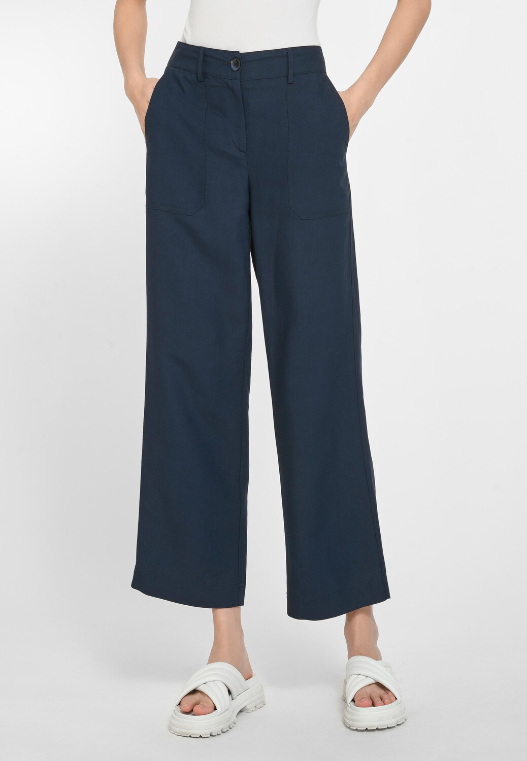 

Брюки PETER HAHN Hose Viscose, темно-синий