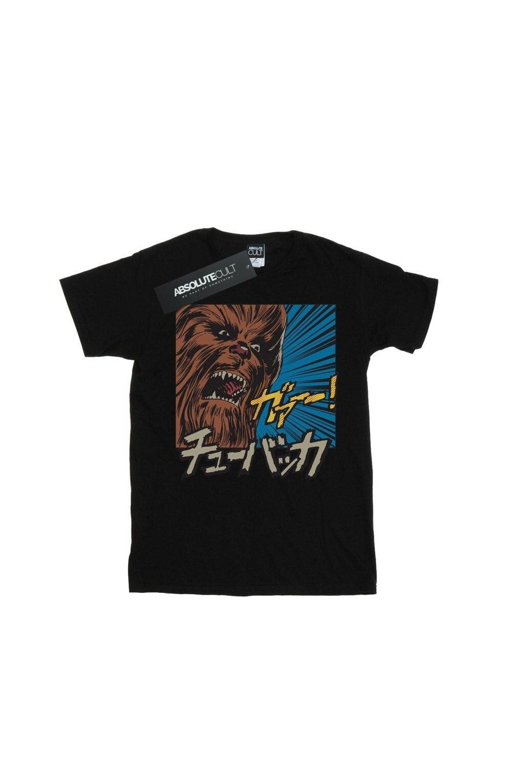 

Футболка Chewbacca Roar Pop Art Star Wars, черный