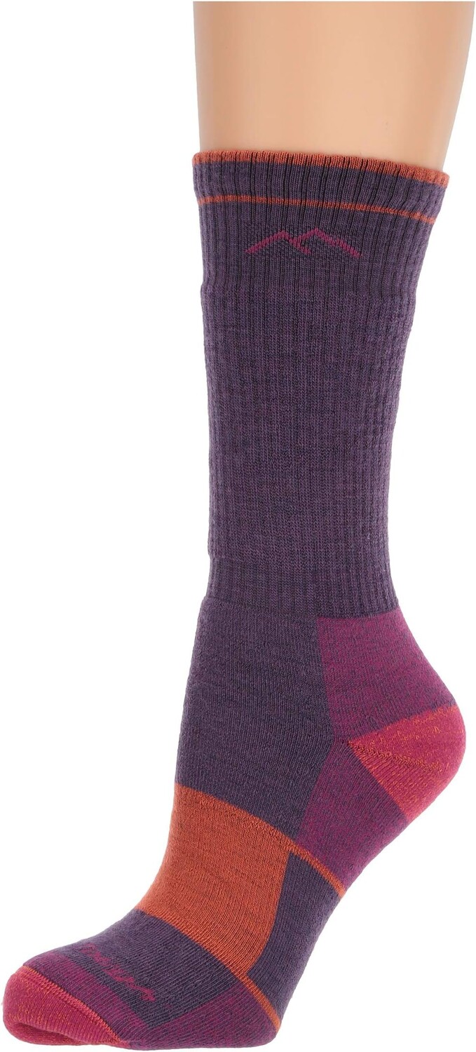 

Носки из мериносовой шерсти с полной подушкой Darn Tough Vermont, цвет Plum Heather