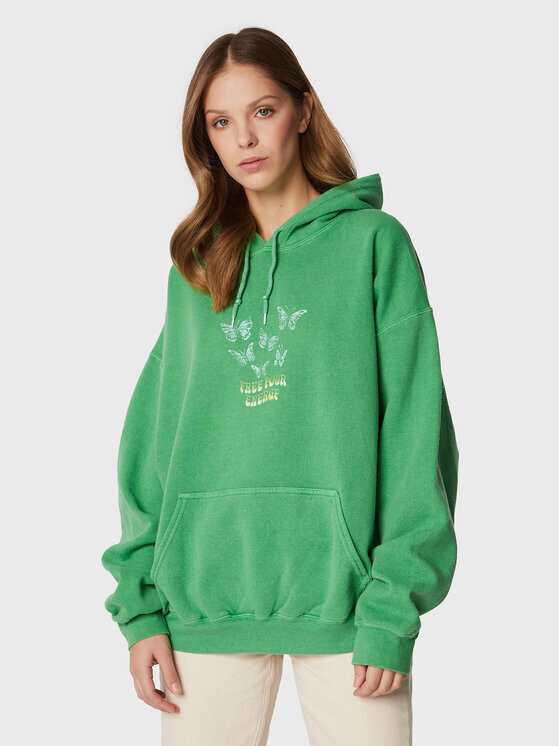 

Толстовка обычного кроя Bdg Urban Outfitters, зеленый