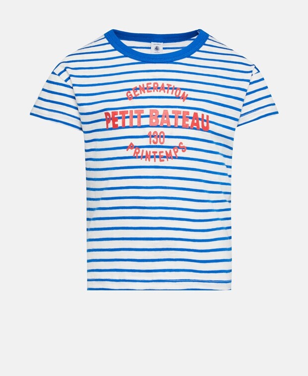 

Органик футболка Petit Bateau, белый
