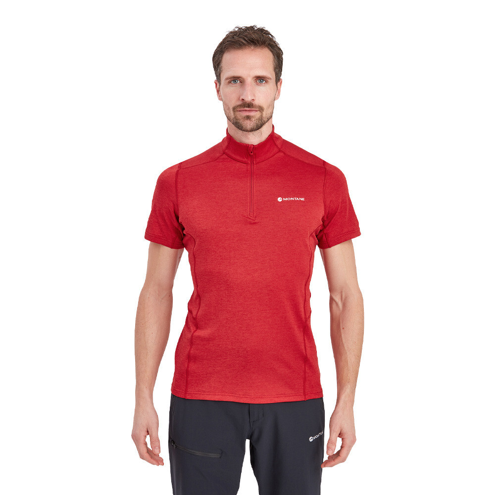 

Спортивная футболка Montane Dart Zip, красный
