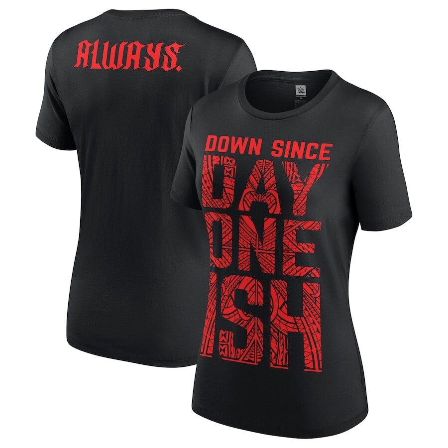 

Футболка с коротким рукавом WWE Authentic The Usos, черный