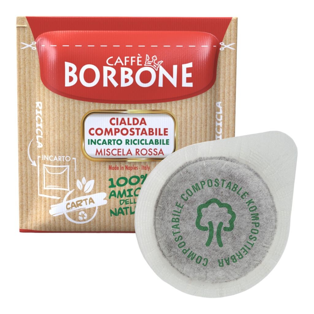 

50 подушечек ESE 44 мм Caffè Borbone RED blend Caffè Borbone Caffé Borbone