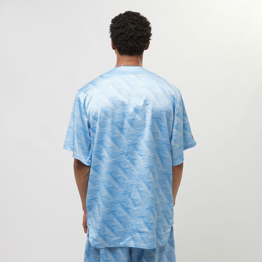

Майка Retro All Over Print Baseball Jersey Fubu, цвет light blue