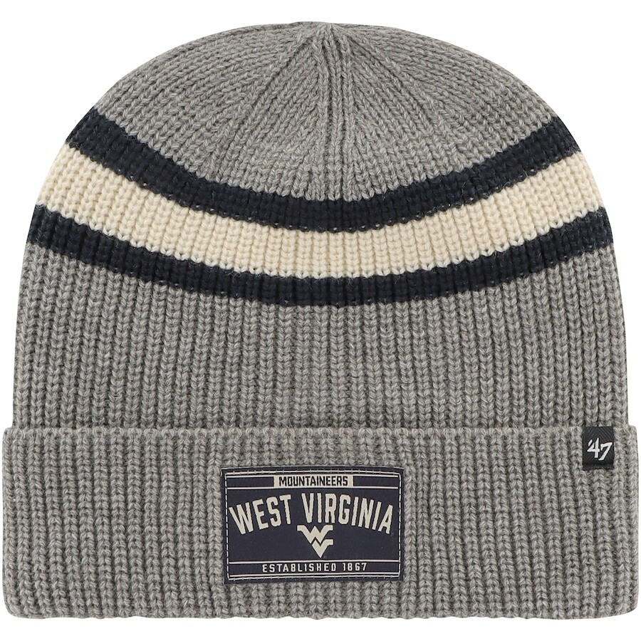 

Шапка 47 West Virginia Mountaineers, угольный