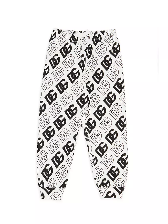 

Спортивные штаны с логотипом Little Boy's и Boy's Dolce&Gabbana, белый