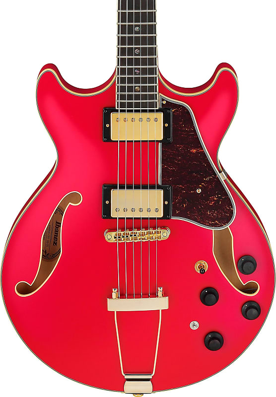 Электрогитара Ibanez AMH90 AM Artcore Expressionist Semi-Hollowbody Guitar, Flat Cherry Red