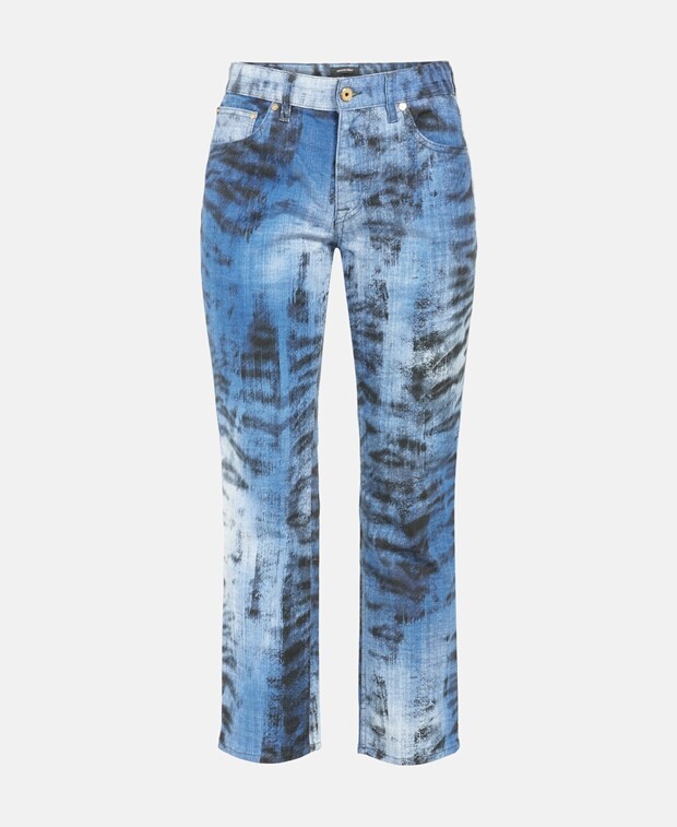 

Джинсы свободного кроя Just Cavalli, индиго