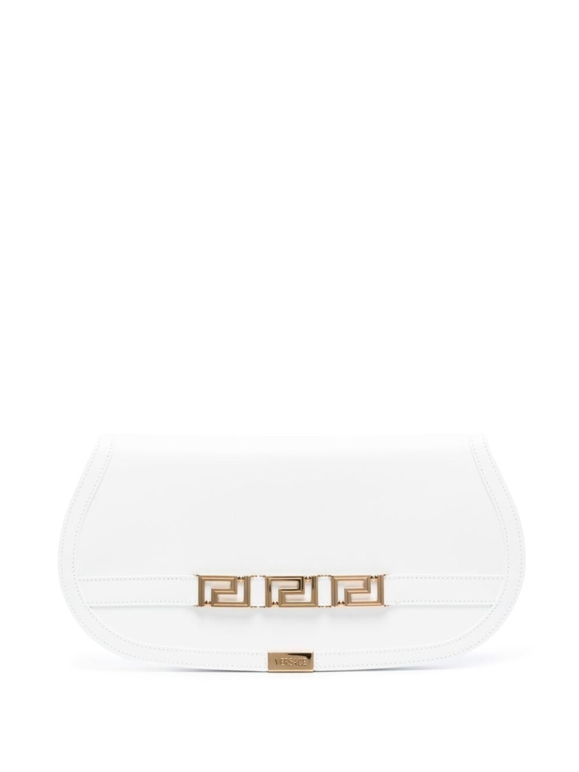 

Versace большой клатч Greca Goddess, белый