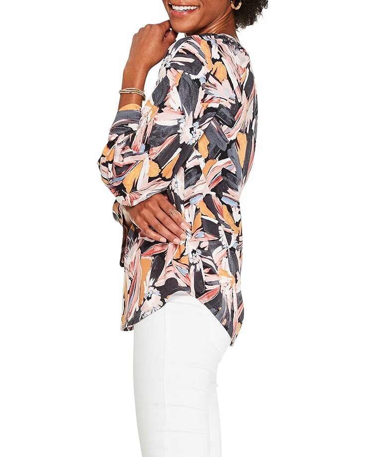 

Топ NIC+ZOE Zenergized Live In Top, цвет Pink Multi