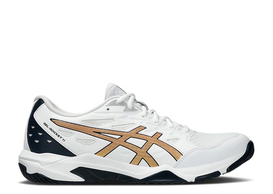 

Кроссовки ASICS Gel Rocket 11, цвет White Pure Gold