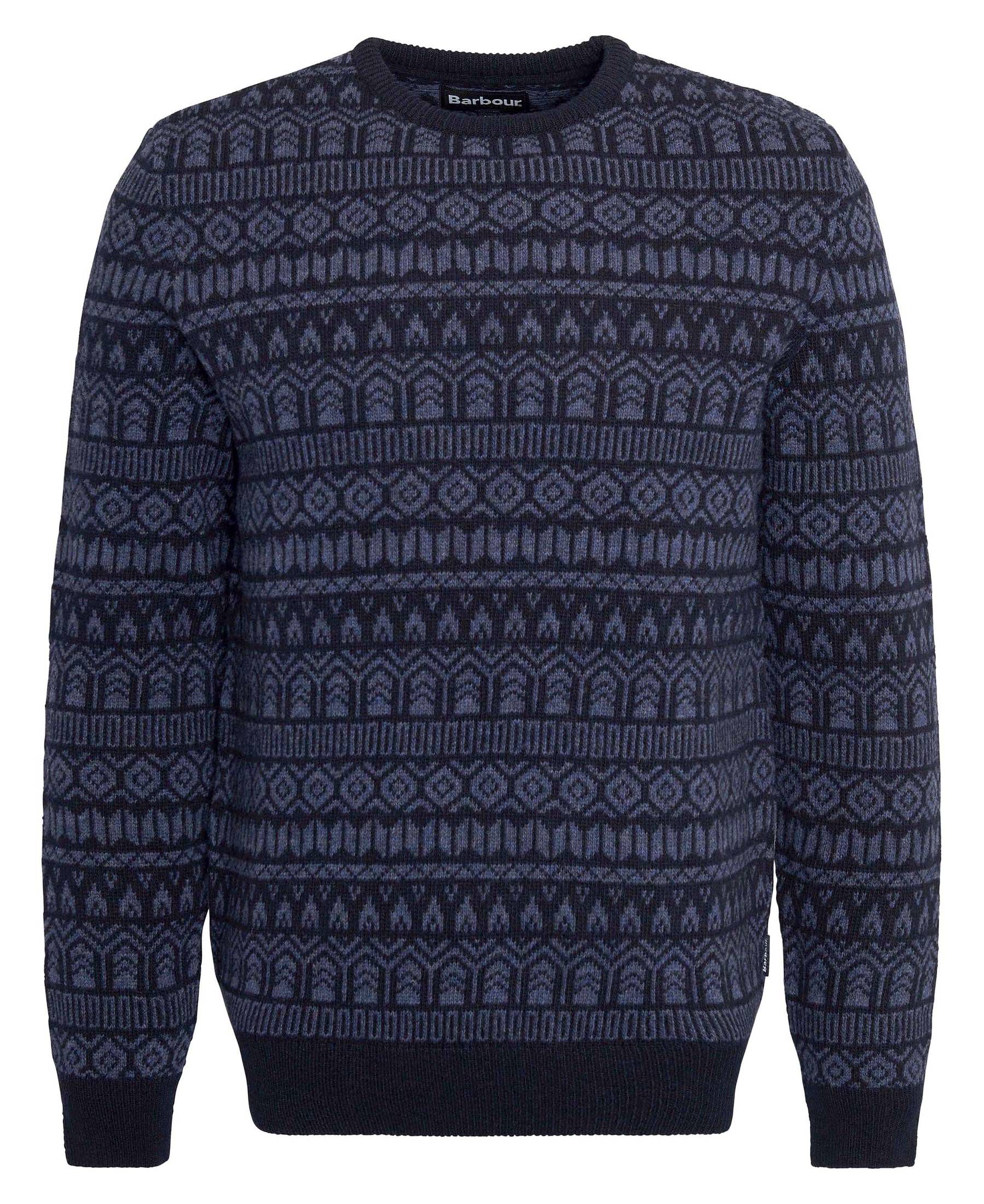 

Шерстяной свитер Stonebeck Fair Isle Barbour, синий