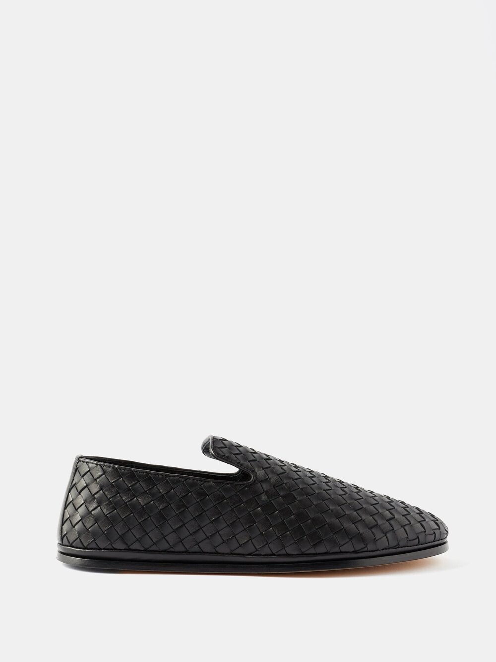 

Кожаные туфли intrecciato Bottega Veneta, черный