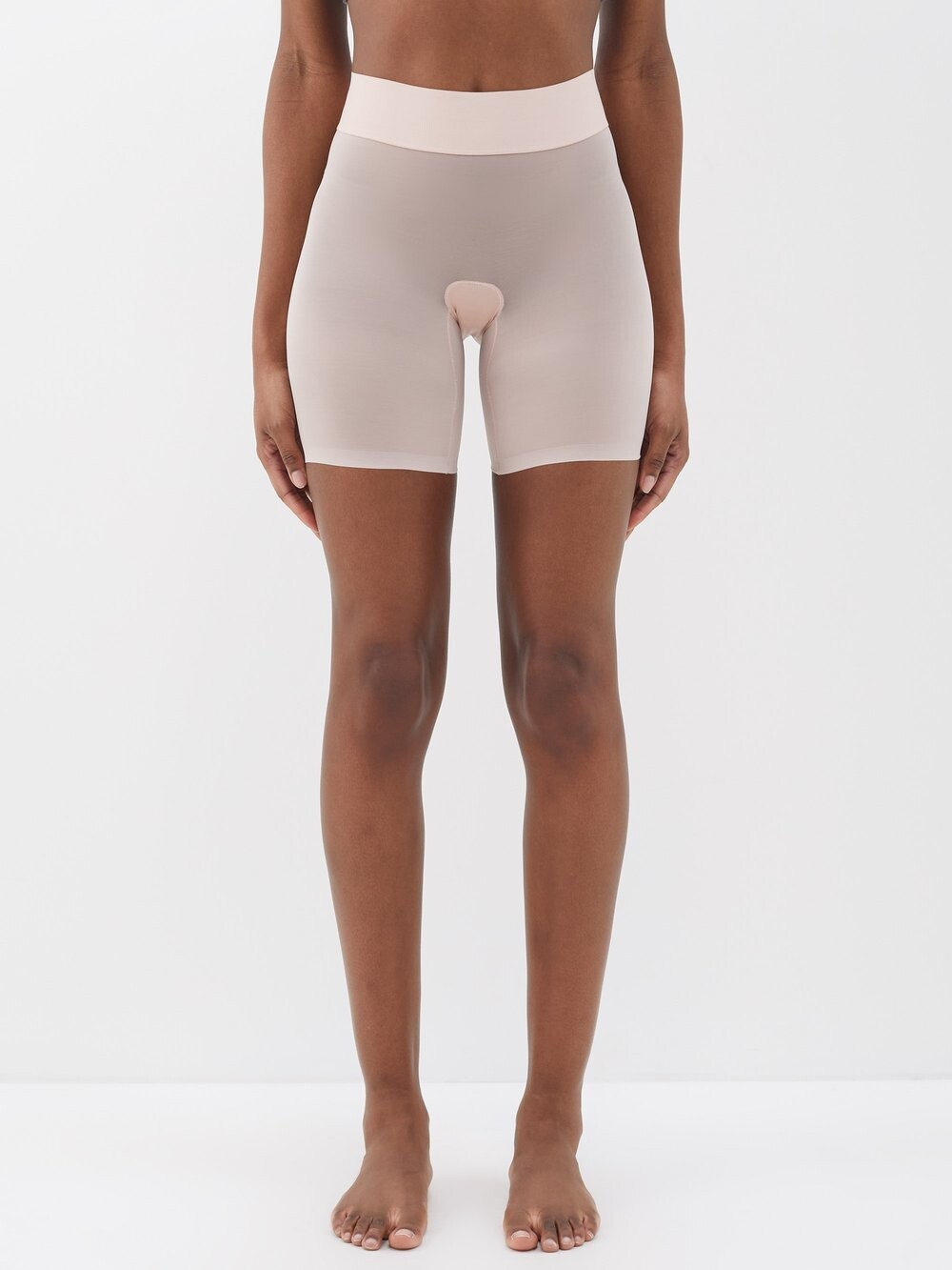 

Прозрачные шорты touch control Wolford, розовый