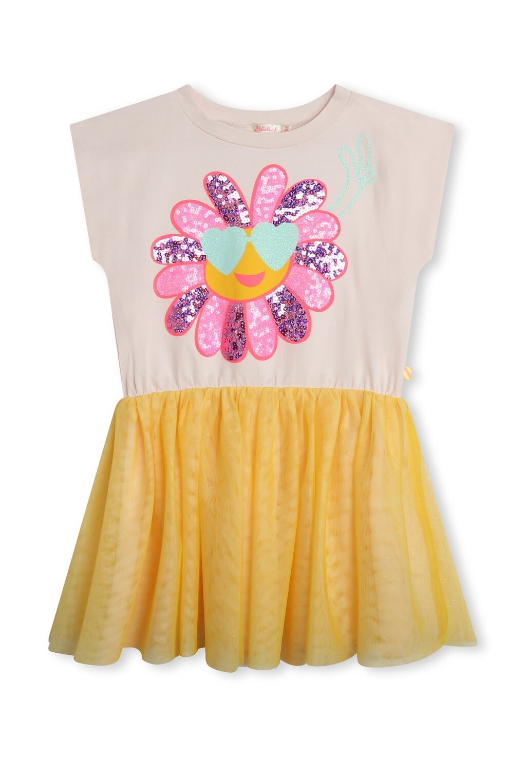 

Летнее платье Short Sleeved Dress Billieblush, цвет pink pale
