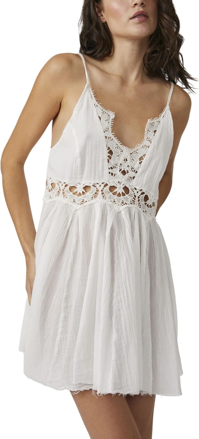 

Платье Ilektra Slip Free People, белый