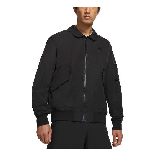 Куртка Nike Sportswear Woven lapel Solid Color Sports Jacket Black, черный куртка men s nike solid color jacket black dq5817 010 черный