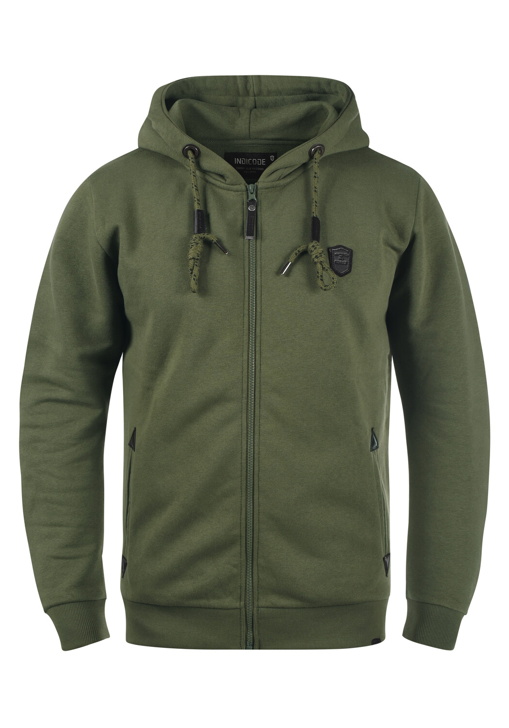 

Толстовка INDICODE Kapuzensweatjacke IDBarnhill, зеленый