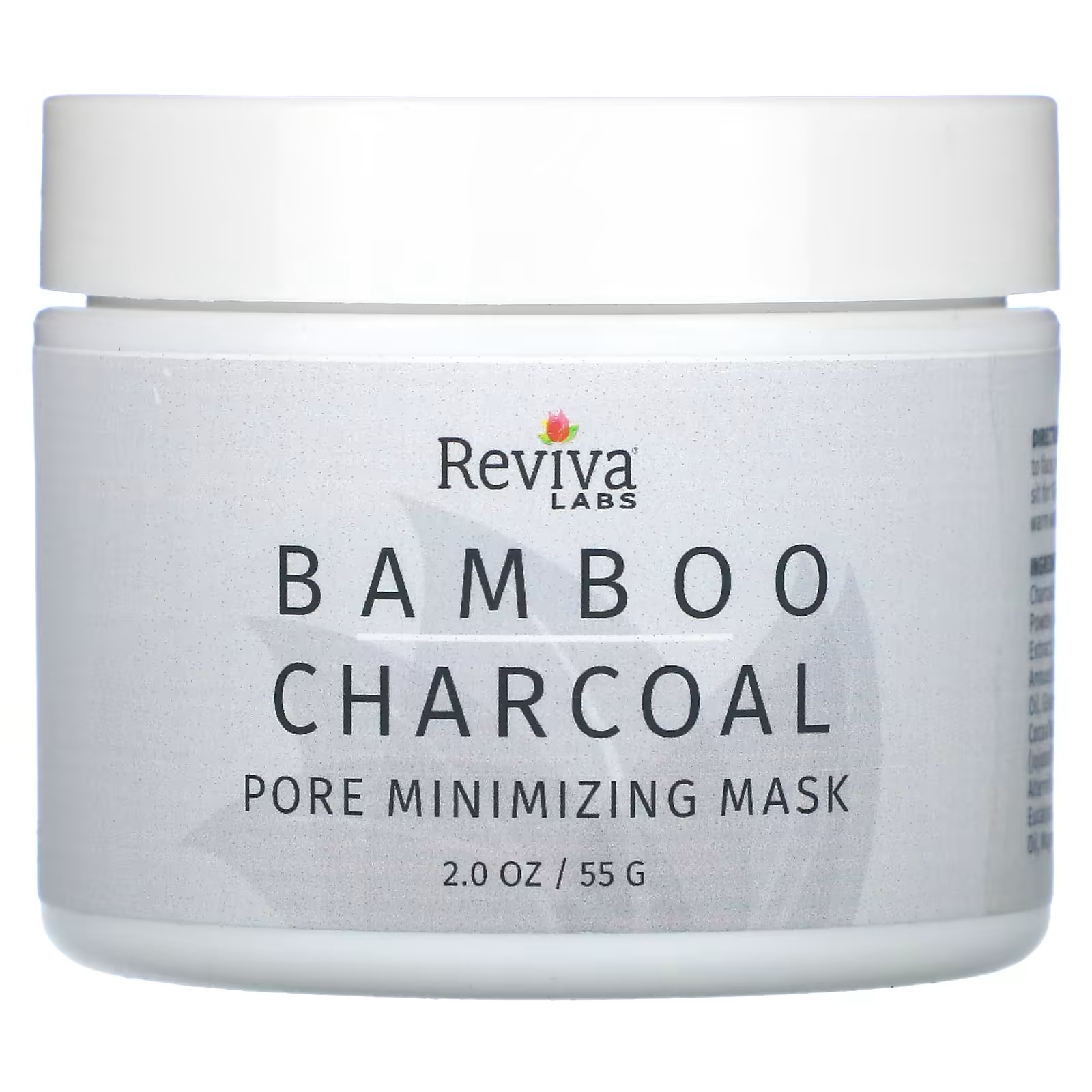 Маска косметическая Reviva Labs Бамбуковый уголь отшелушивающая сужающая поры, 55г косметическая маска facetory detox сужающая поры 25 гр