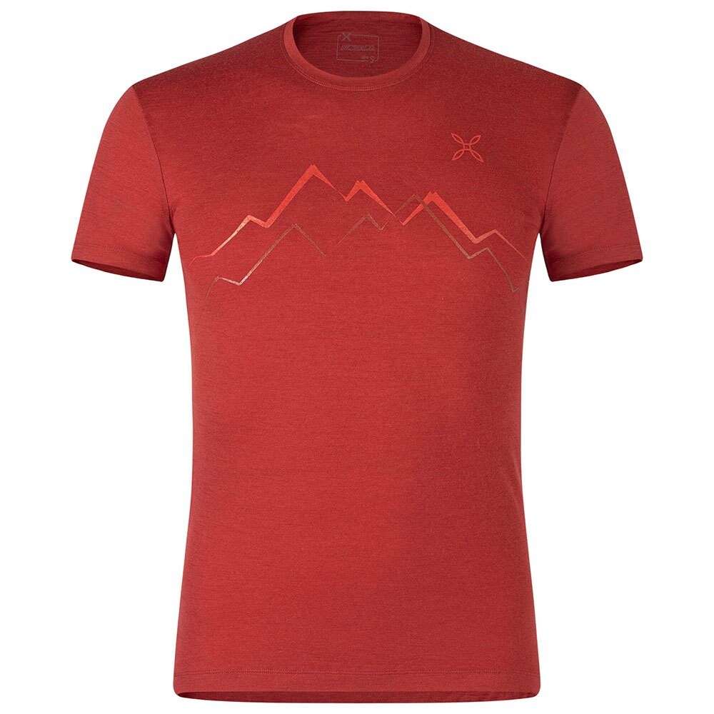 

Футболка Montura Merino Skyline, красный
