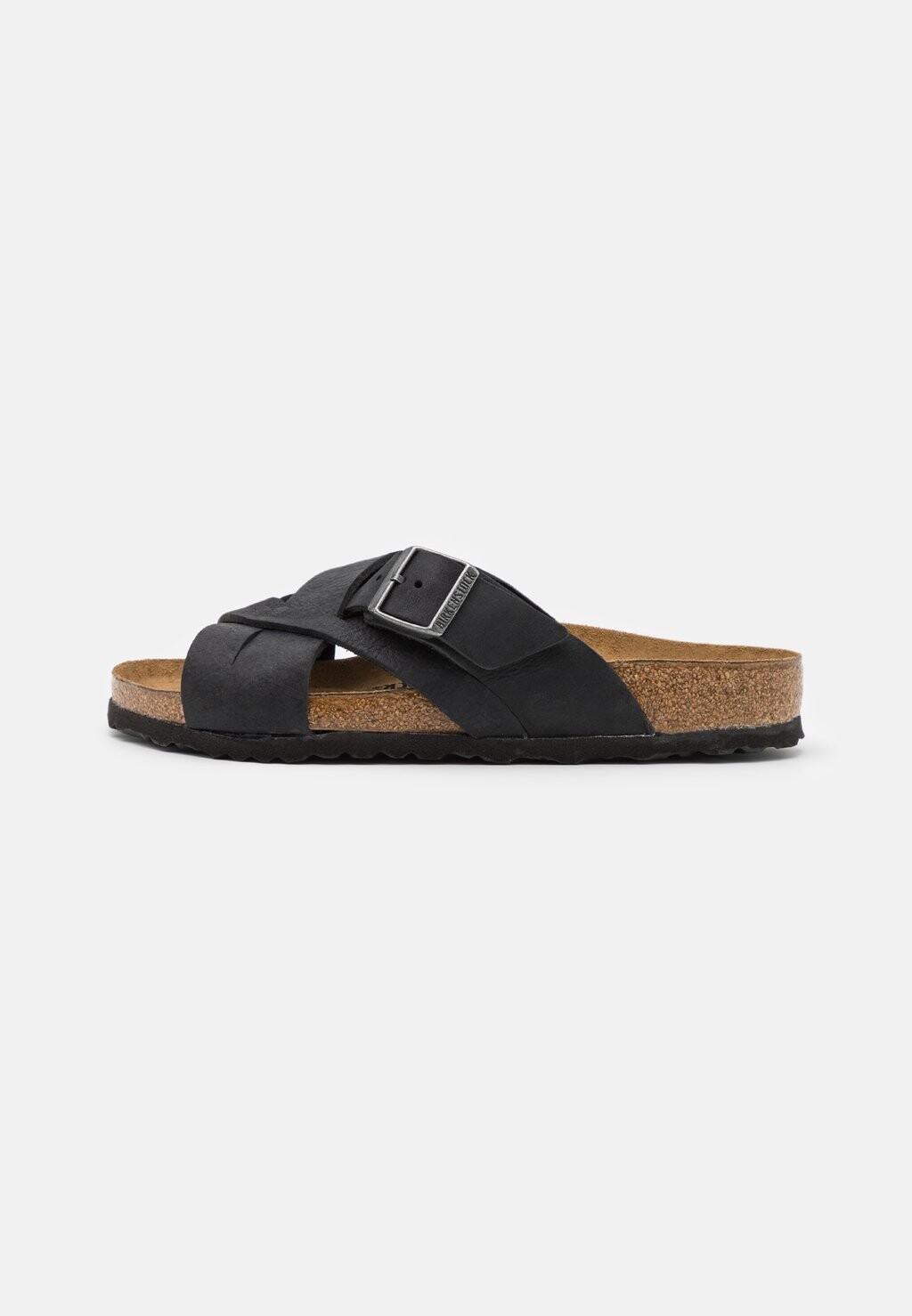 

Тапочки LUGANO UNISEX Birkenstock, цвет camberra old black