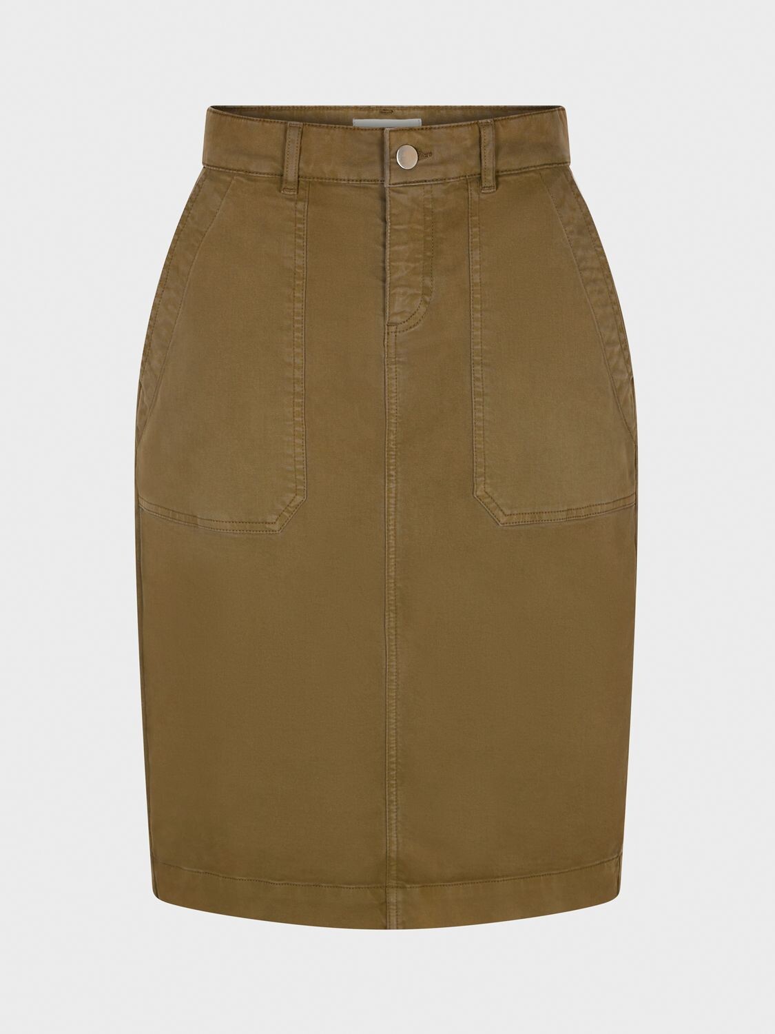 

Джинсовая юбка Gerard Darel Berengere, зеленый хаки