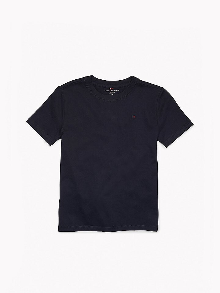 

Детская однотонная футболка Tommy Hilfiger