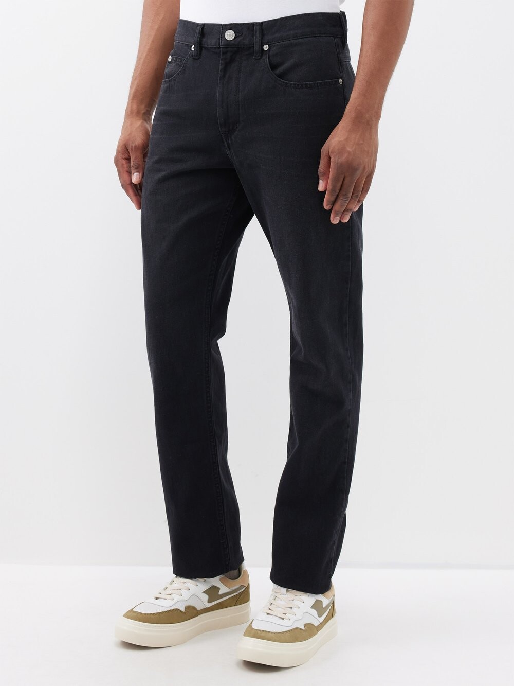 Джинсы прямого кроя jack Isabel Marant, черный