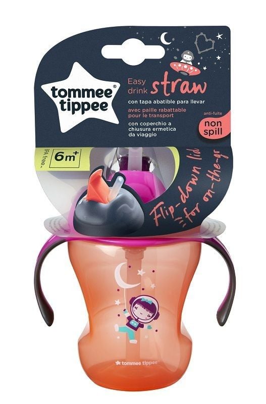 

Детская кружка Tommee Tippee Easy Drink Straw Girl 6m+, 1 шт