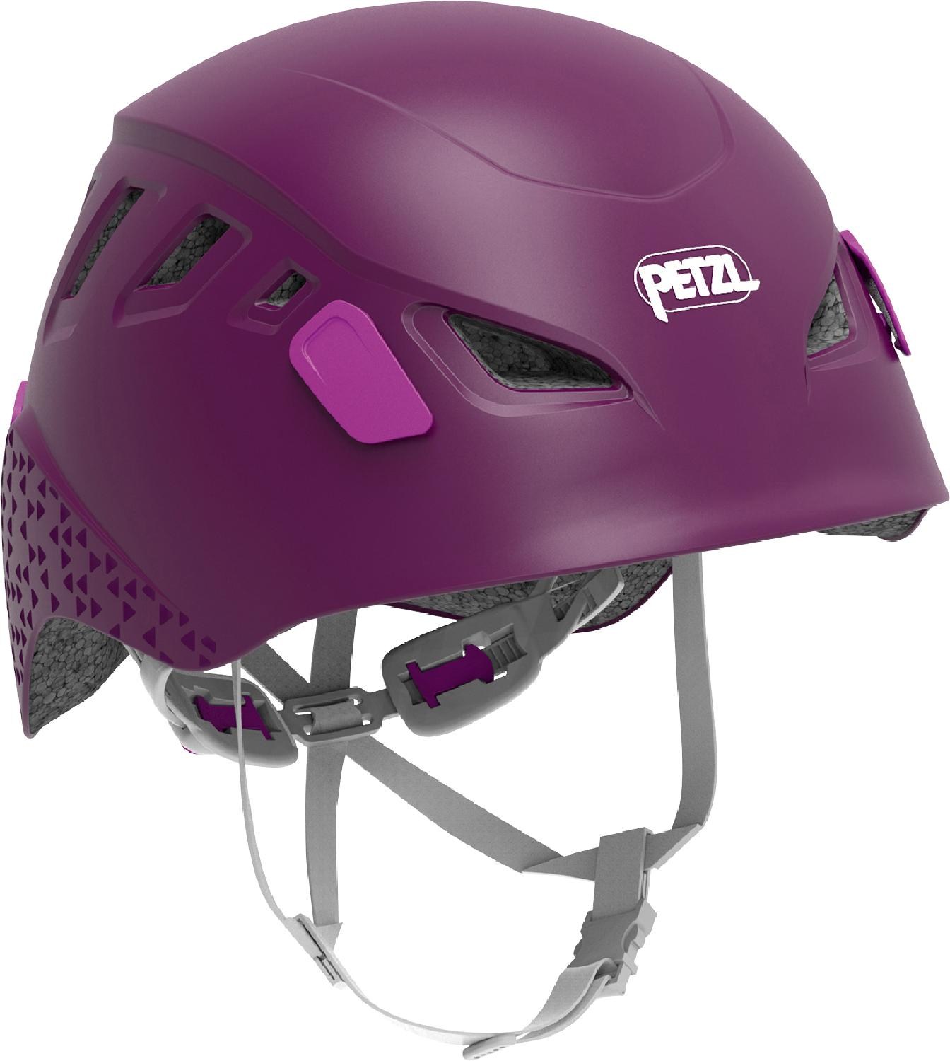 Шлем для скалолазания/велосипеда Пикчу — детский Petzl, фиолетовый petzl стропа для pantin right