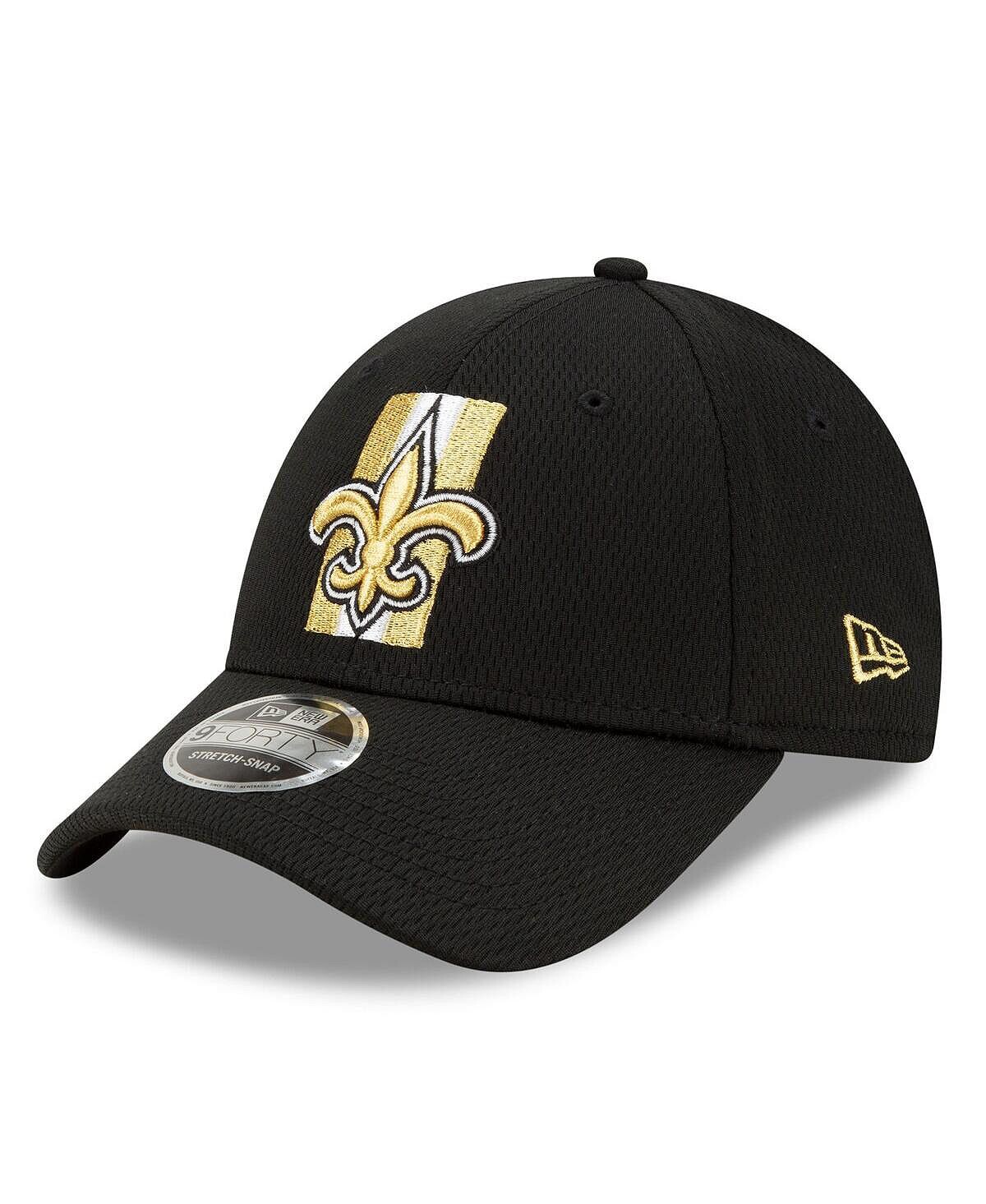 

Мужская черная регулируемая кепка New Orleans Saints 2021 Nfl Training Camp 9Forty New Era