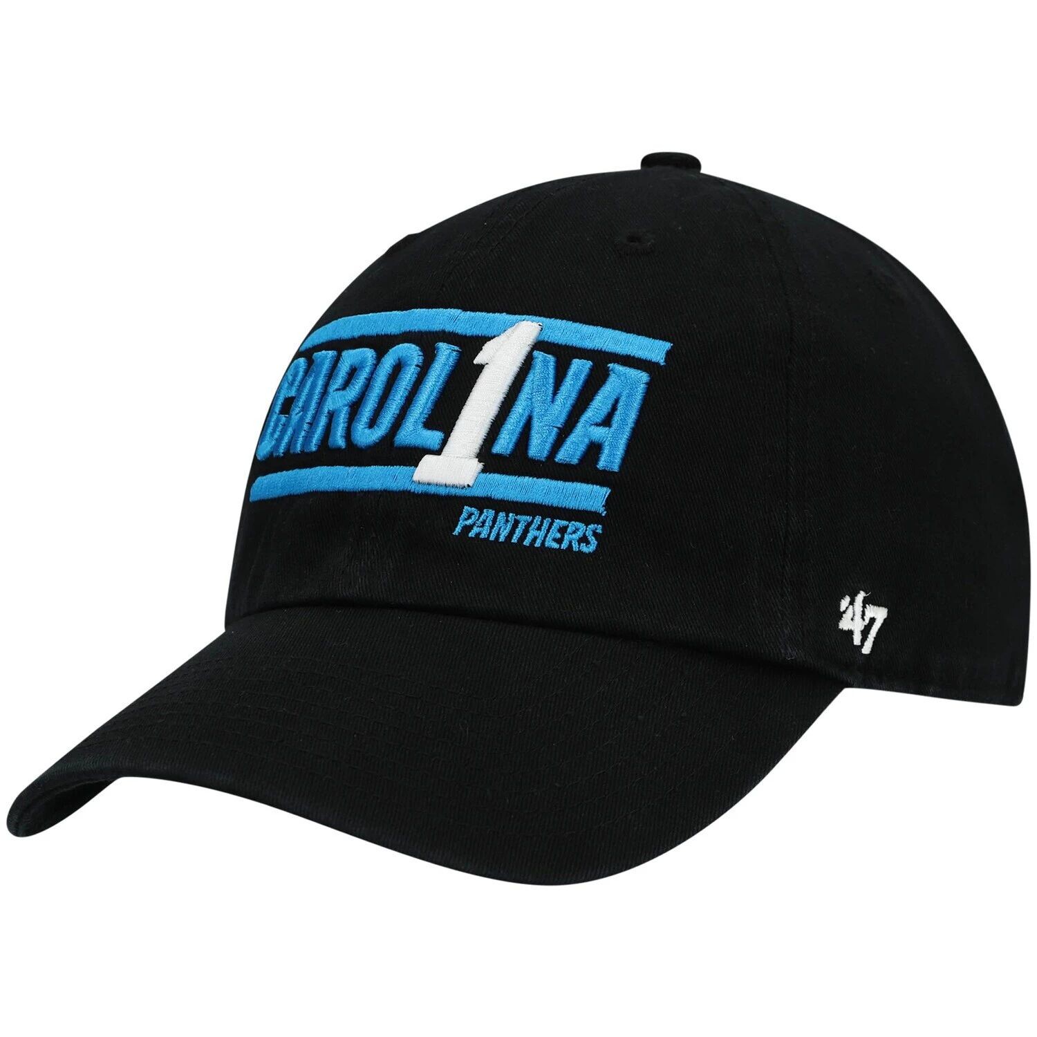 

Мужская регулируемая кепка Black Carolina Panthers '47 Black Carolina Panthers 47 Brand