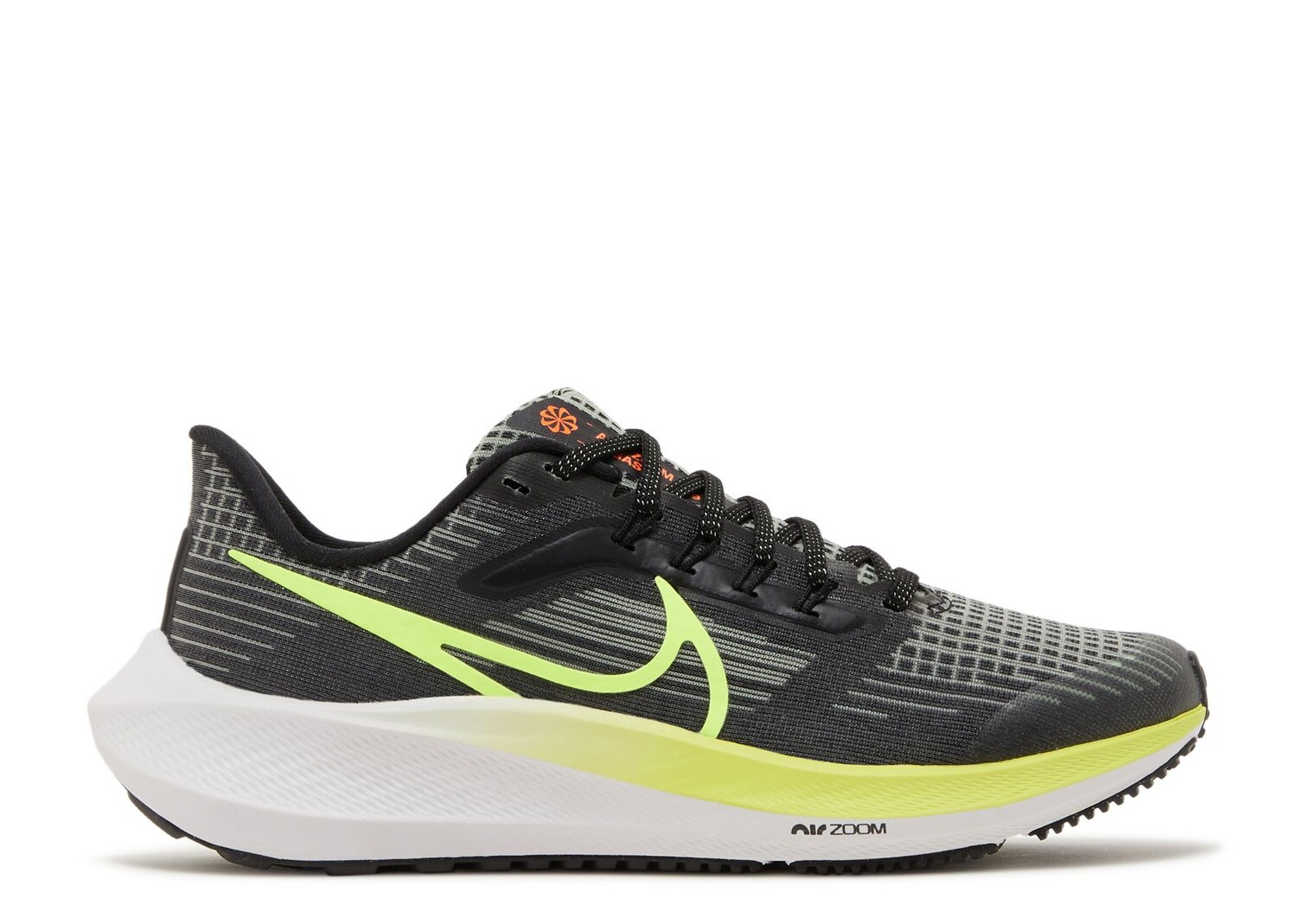 

Кроссовки Nike Air Zoom Pegasus 39 Gs 'Black Barely Volt', черный