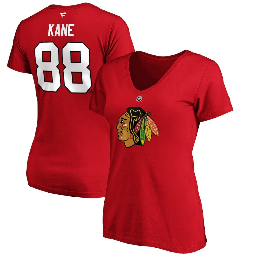 

Футболка с коротким рукавом Fanatics Branded Chicago Blackhawks, красный