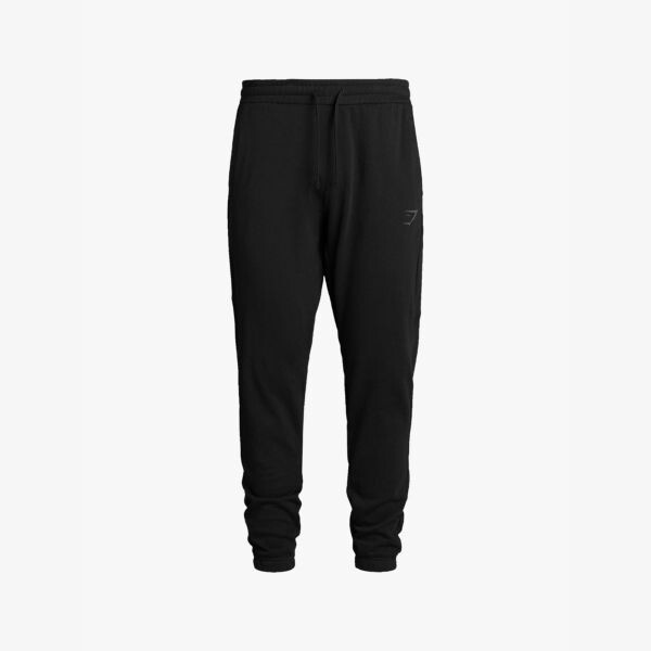 

Спортивные брюки из хлопка с принтом логотипа Power Gymshark, черный