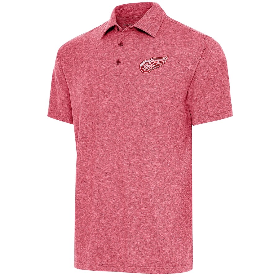 

Поло с коротким рукавом Antigua Detroit Red Wings, красный