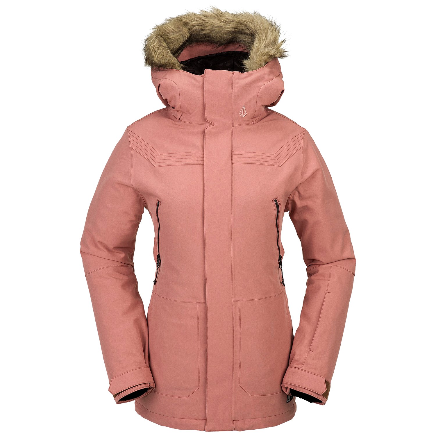 Утепленная куртка Volcom Shadow Insulated, розовый утепленная куртка volcom shadow insulated