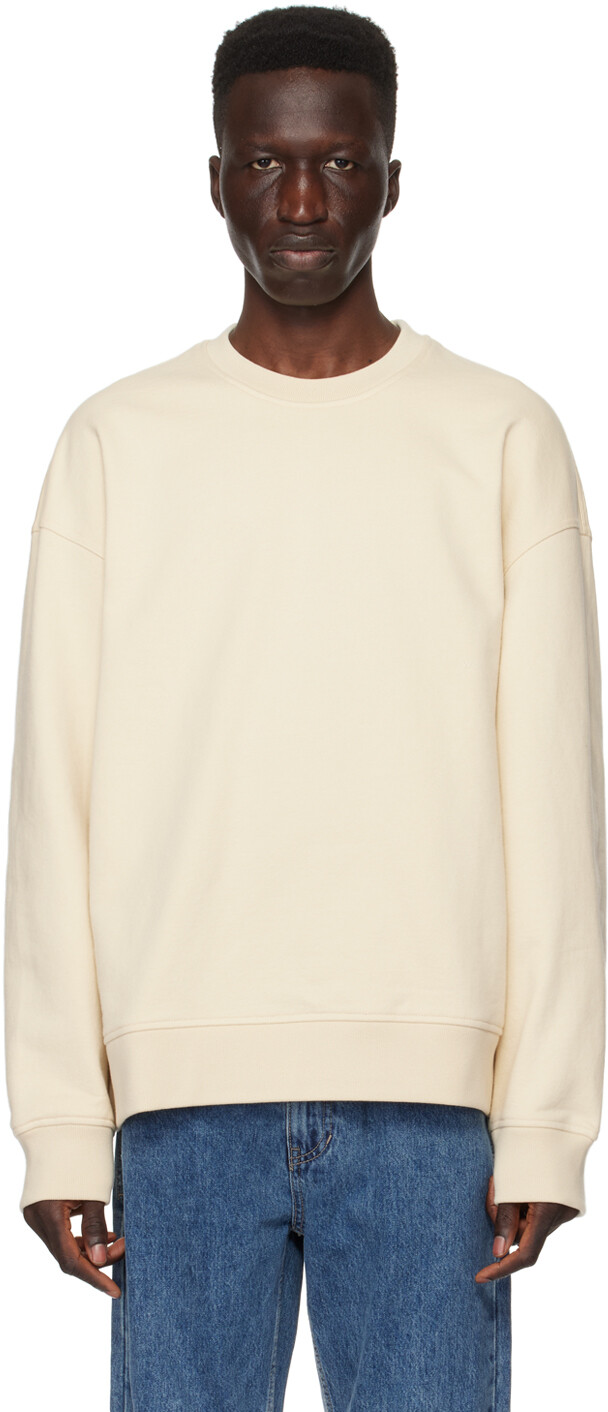 

Толстовка Off-White с нашивками Wooyoungmi, цвет Ivory
