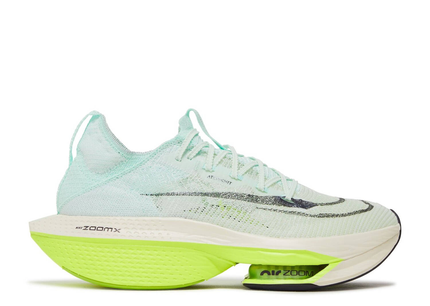 

Кроссовки Nike Air Zoom Alphafly Next% 2 'Mint Foam Volt', зеленый