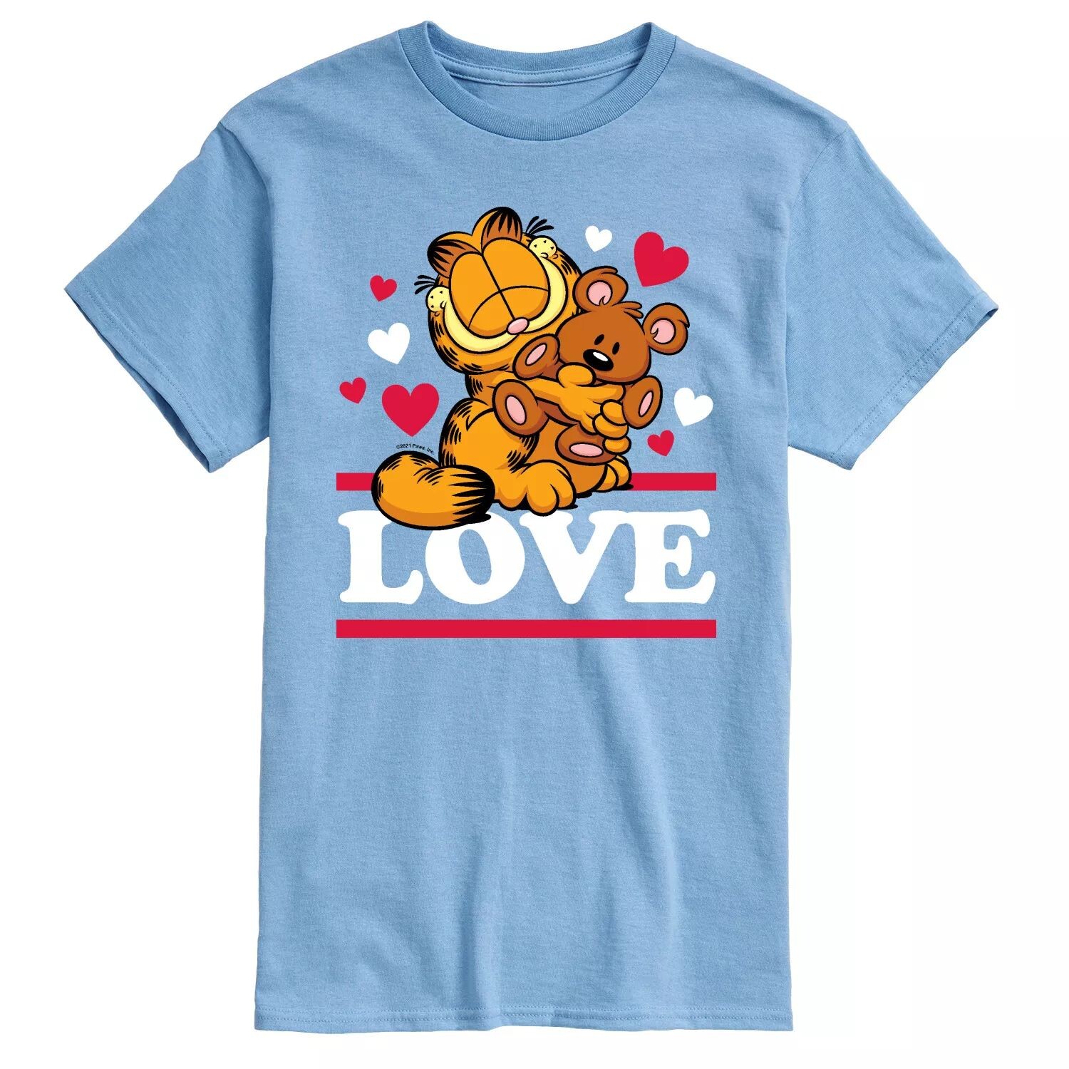 

Мужская футболка Garfield Love Garfield Licensed Character
