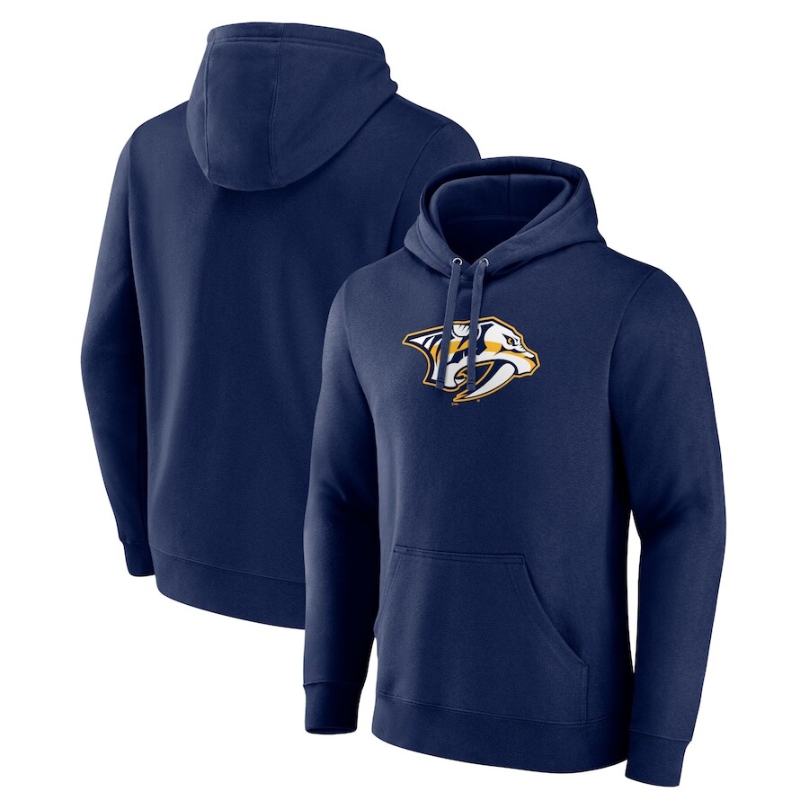 

Пуловер с капюшоном Fanatics Branded Nashville Predators, нави