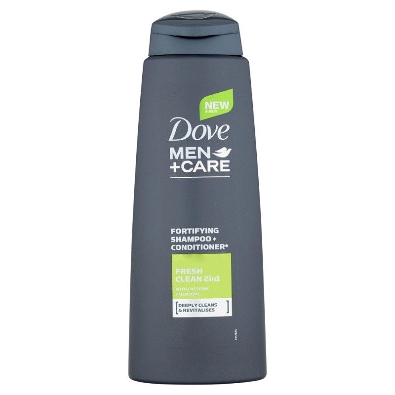 Dove Men+Care Fresh Clean шампунь, 400 ml шампунь 2 в 1 кондиционер dove men care fresh