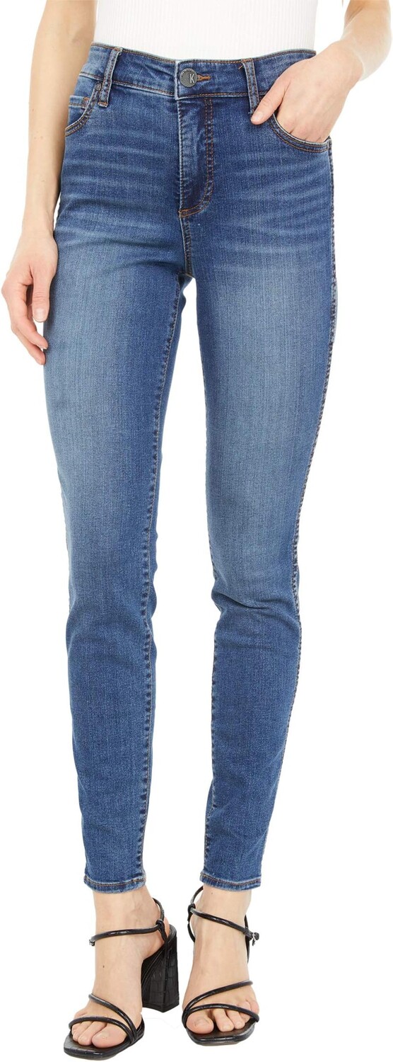 

Джинсы Mia High-Rise Fab Ab Skinny Jeans KUT from the Kloth, цвет Above