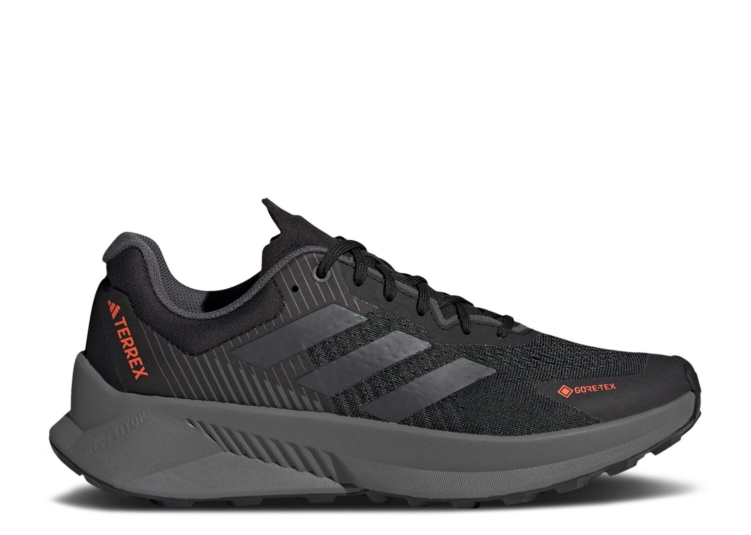 

Кроссовки adidas Terrex Soulstride Flow Gore-Tex 'Black Grey', черный